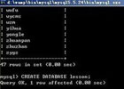 命令行方式管理MySQL数据库实例