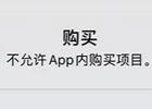 此id无权在app内购买,无法购买APP内商品