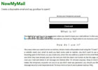NowMyMail – 60分钟临时邮箱简介