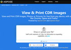 ASPOSE CDR Viewer – cdr在线打开工具及教程